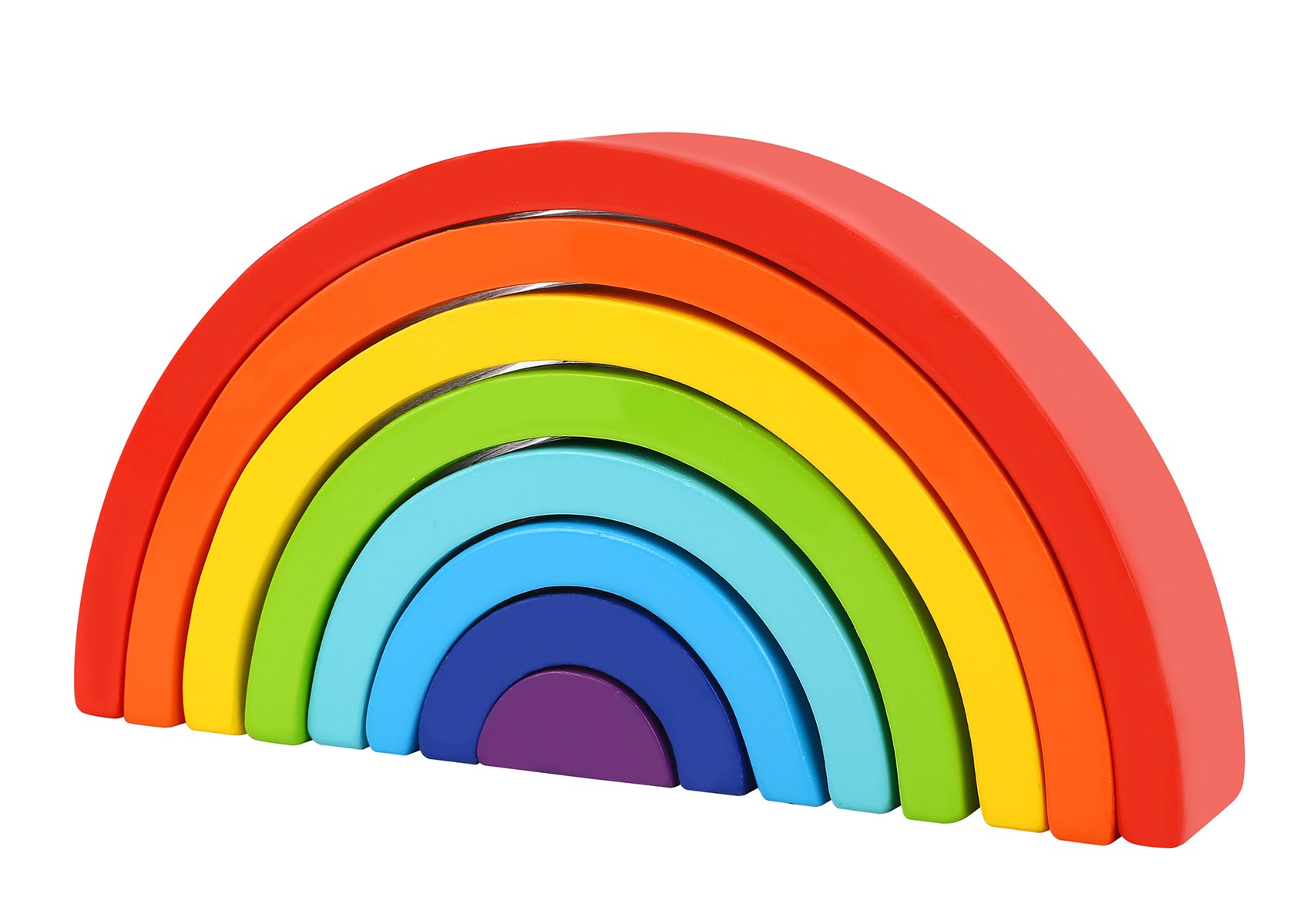 Wooden Rainbow Stacker | BRIGHT by Tooky Toy