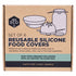 Ever Eco Silicone Food Covers - 6pk