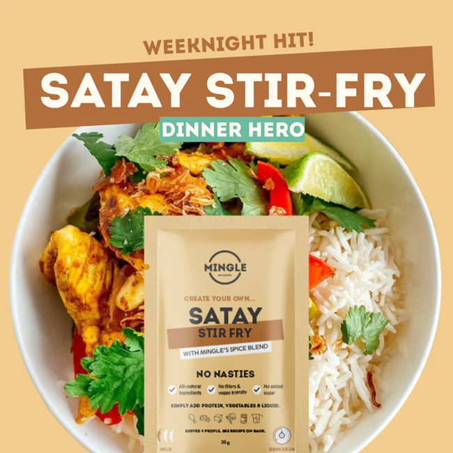 Mingle Seasoning | Satay Stir Fry 30g