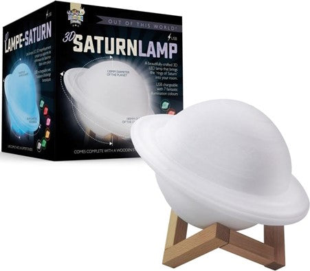 Saturn Lamp by Funtime with Changing Colours