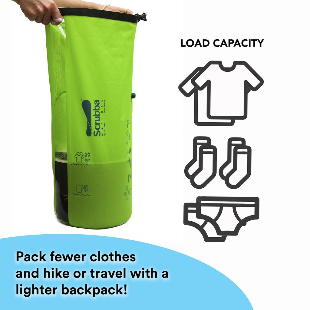 Scrubba Wash Bag | Worlds Smallest Washing Machine