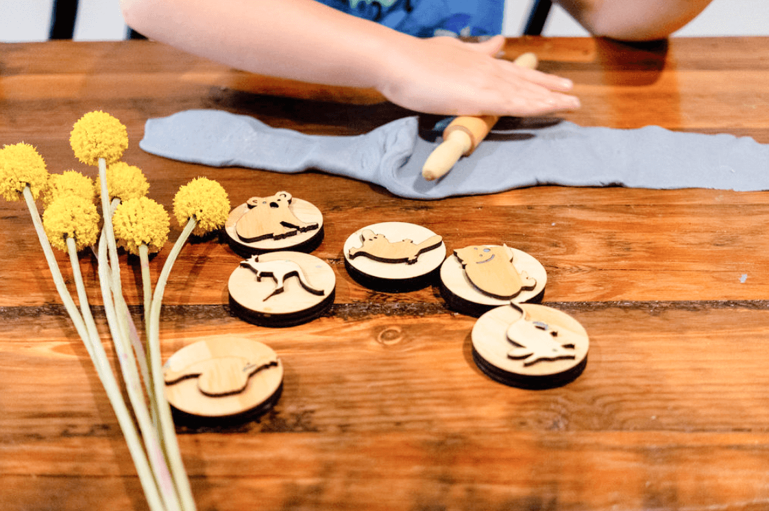 Australian Animals Sensory Dough Stamps