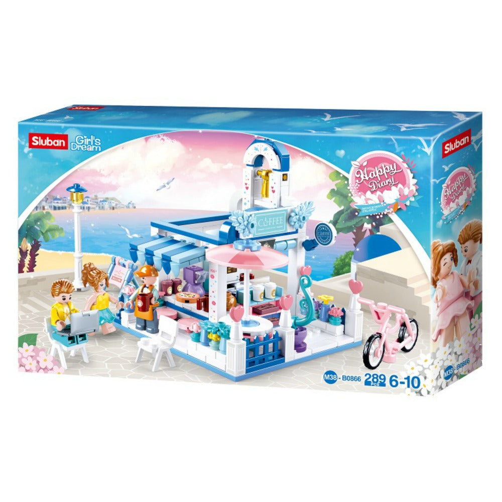 Sluban Bricks - Girls Dream Coffee Shop 289 pcs B0866