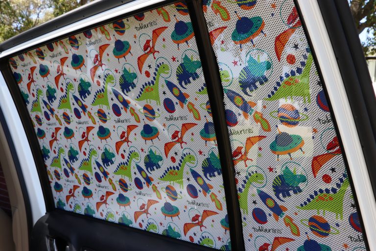 Toddler Tints Car Window Tint | Space Dino's