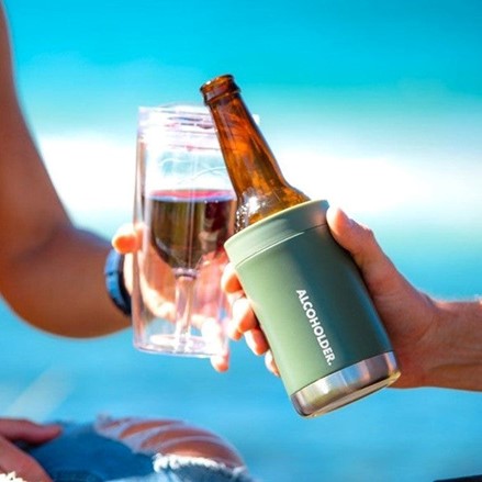 Alcoholder StubZero Can & Stubby Cooler | Available In Six Colours