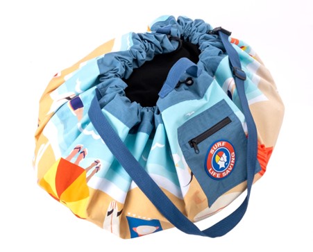 Aqua Pouch Toy Storage Bag | Summer Days