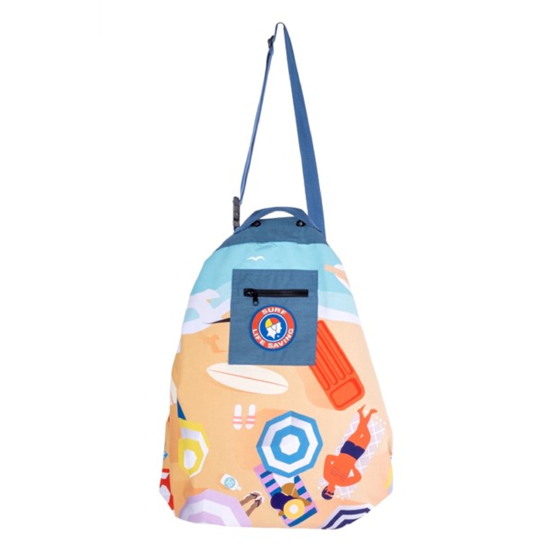 Aqua Pouch Toy Storage Bag | Summer Days