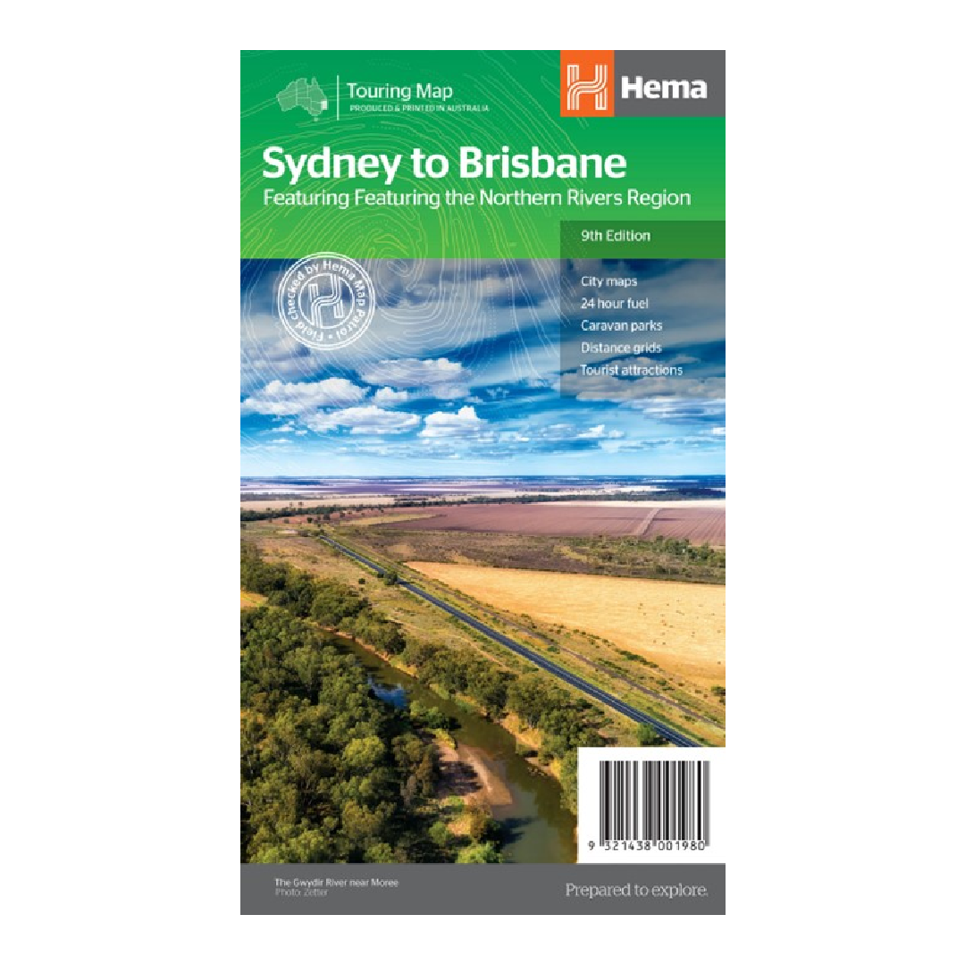 Hema Maps | Sydney To Brisbane Touring Map