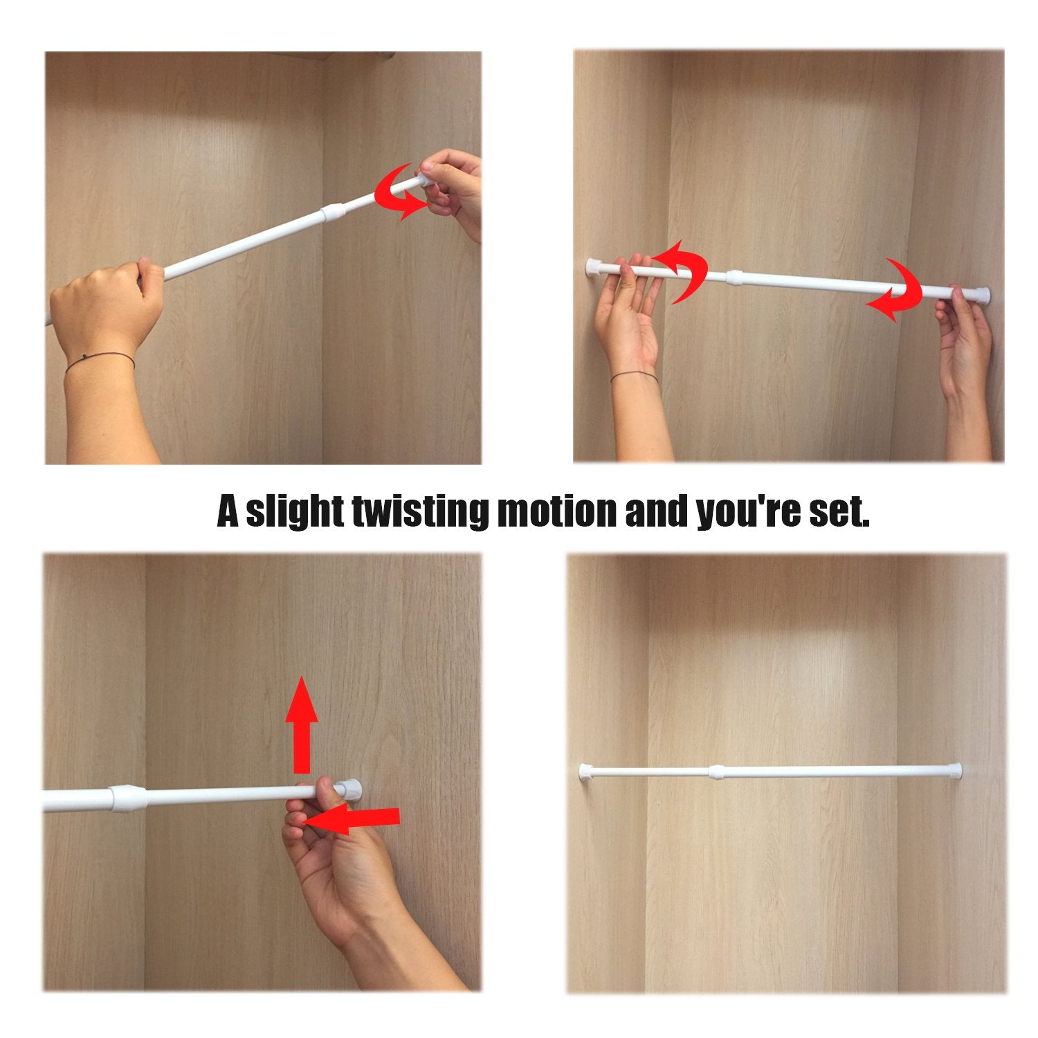 Adjustable Tension Rods