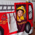 Fire Truck Table Tent