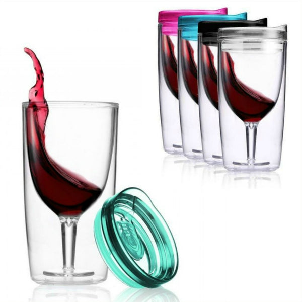 Alcoholder TraVino Insulated Wine Tumbler Sippy Cup