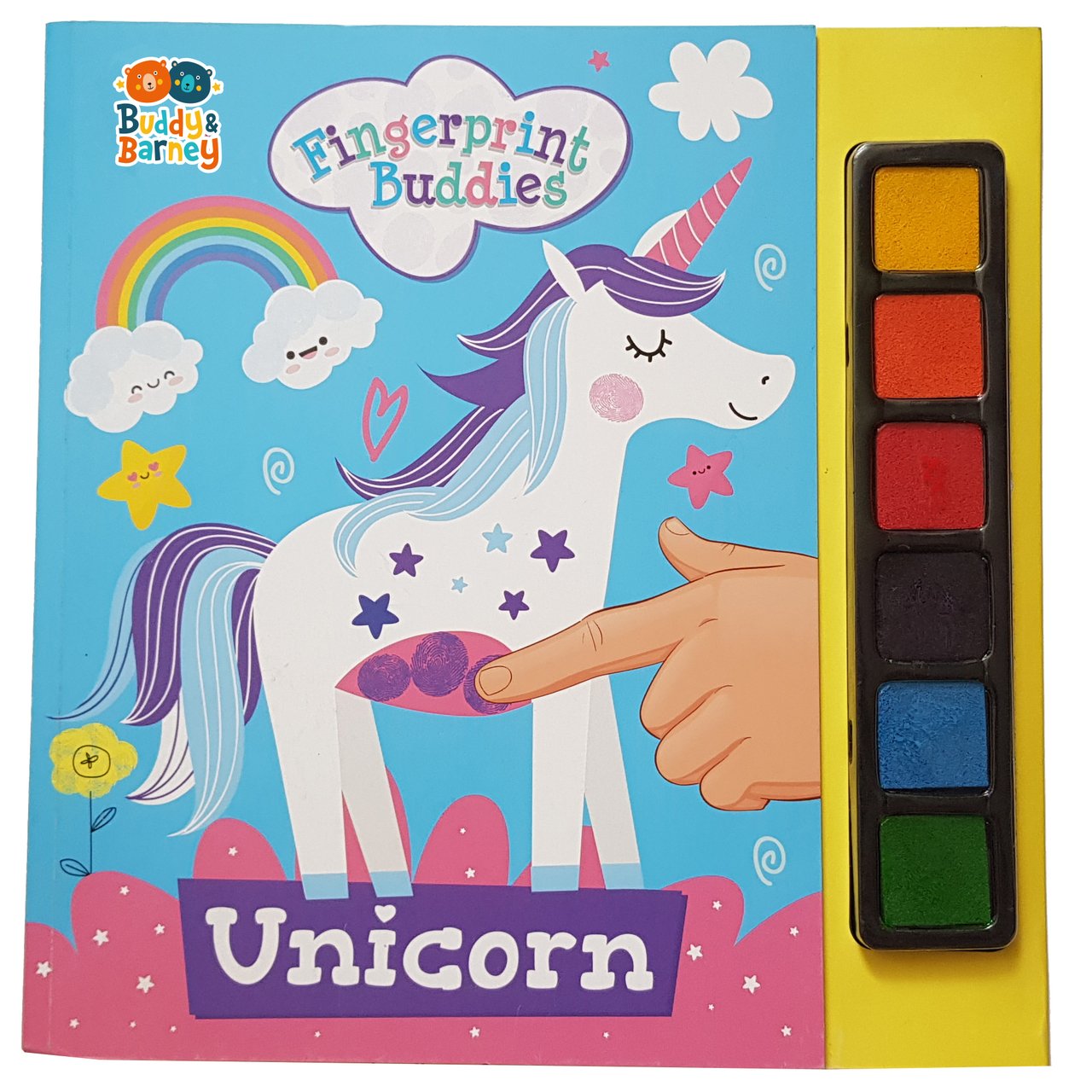 Unicorn Fingerprint Buddies Book