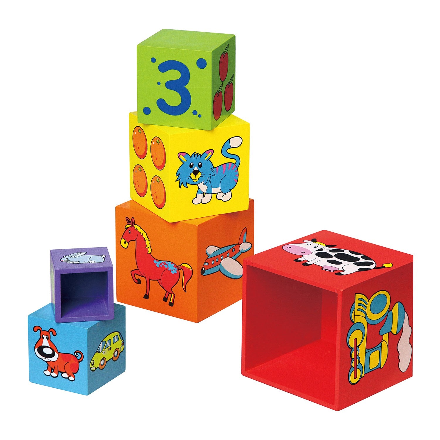 Nesting & Stacking Blocks | Colourful